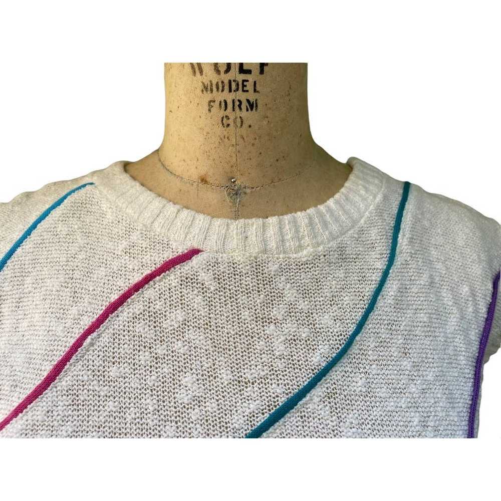 Berman International Vintage A-line Dress Cotton … - image 3