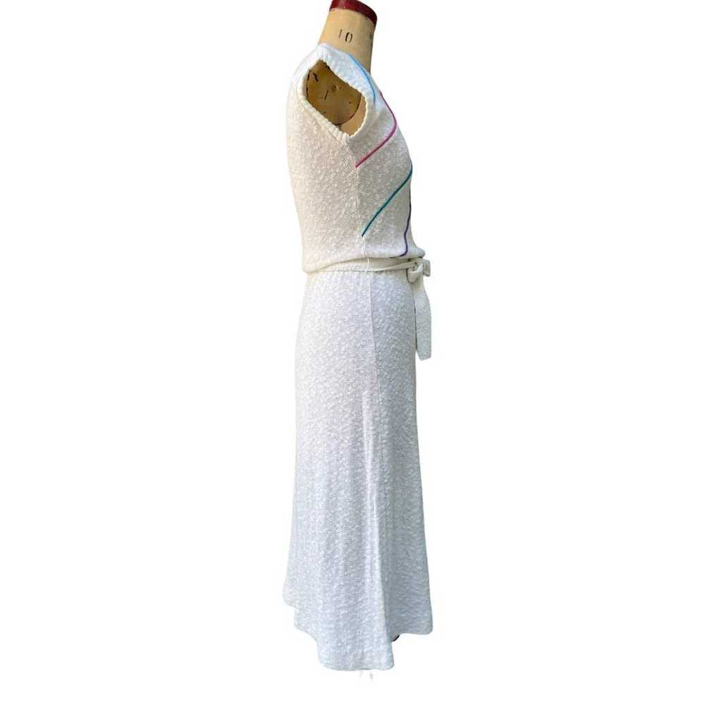 Berman International Vintage A-line Dress Cotton … - image 4
