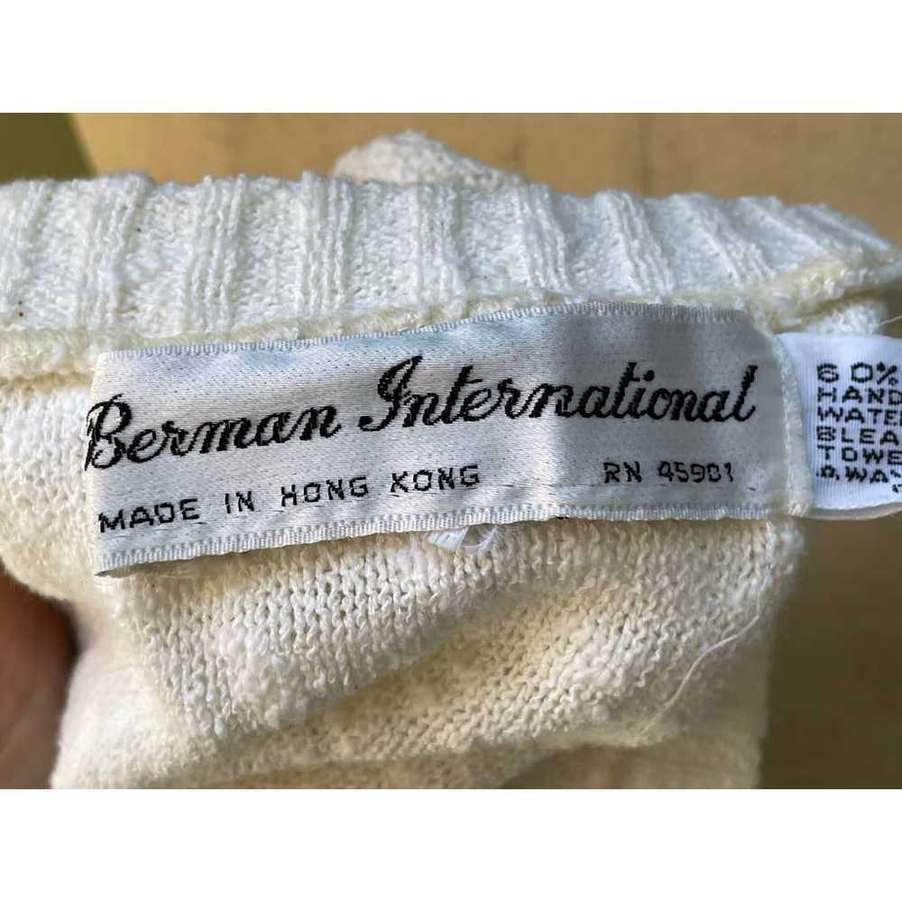 Berman International Vintage A-line Dress Cotton … - image 8
