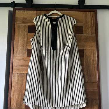 Akris Punto | Striped Wool Mini Dress Tunic