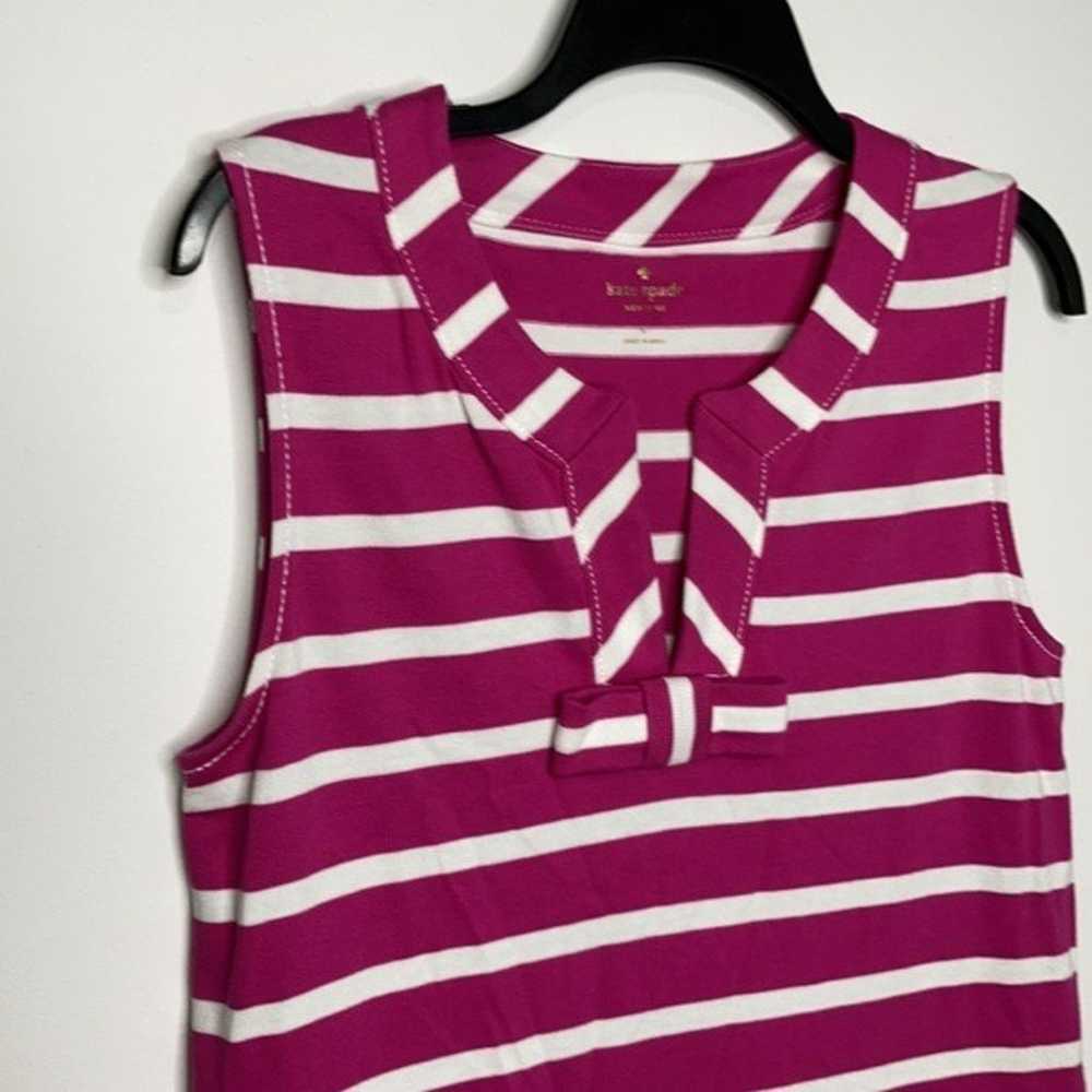 Kate Spade New York striped midi dress size large - image 4
