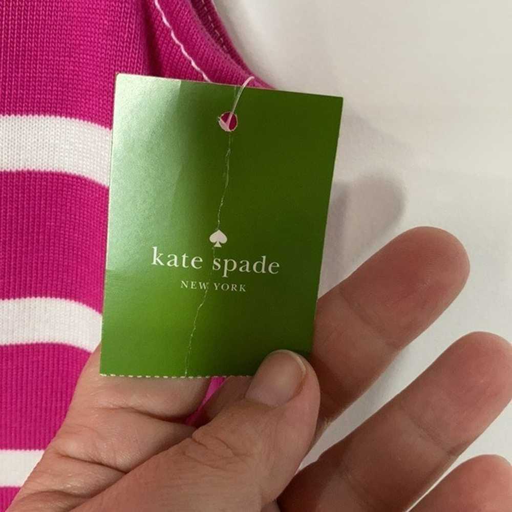 Kate Spade New York striped midi dress size large - image 7