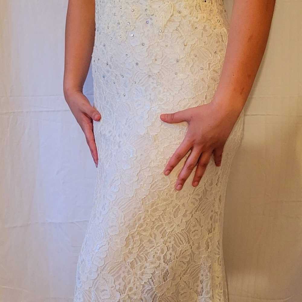 white lace dress - image 5