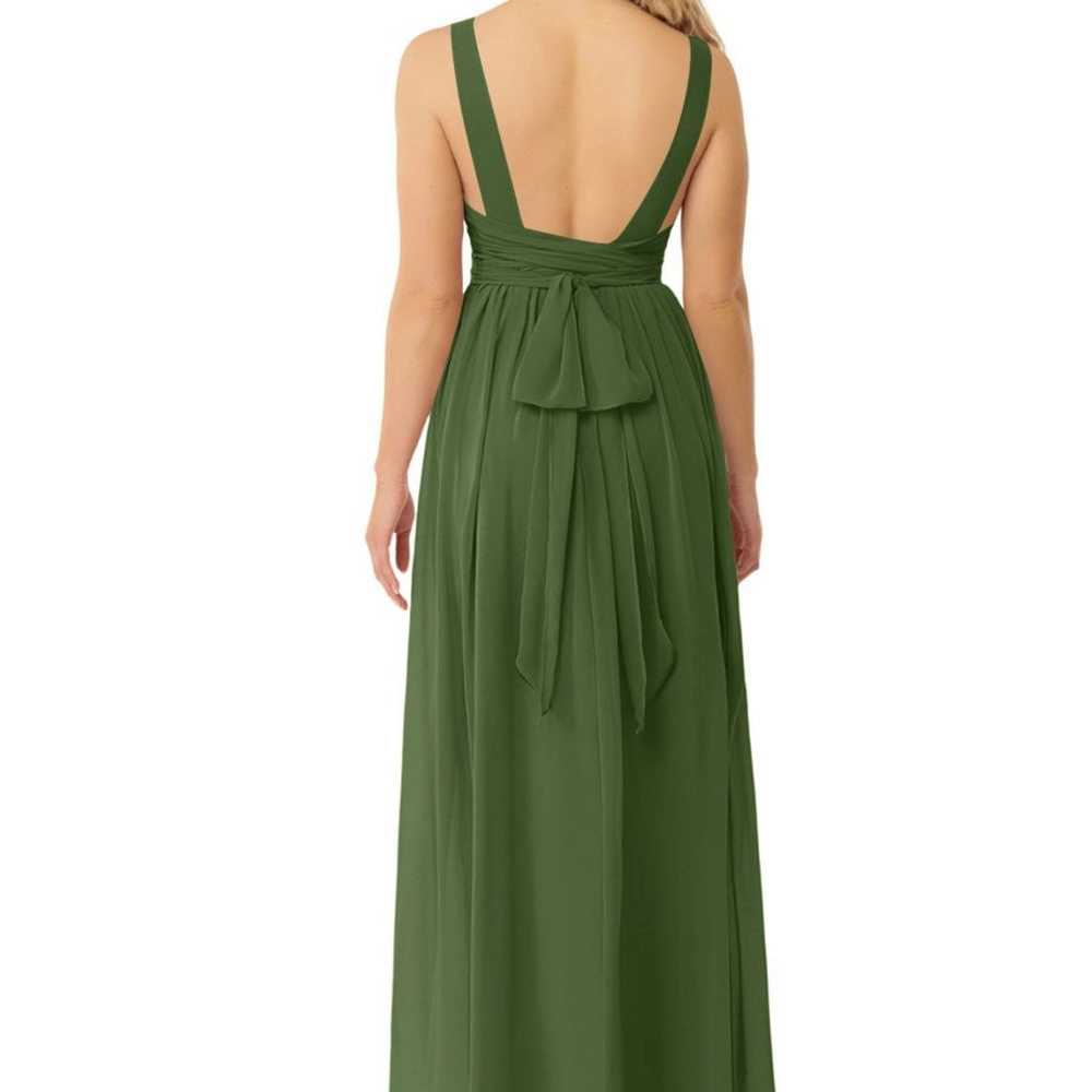 Olive Green Bridesmaid Dress - image 3
