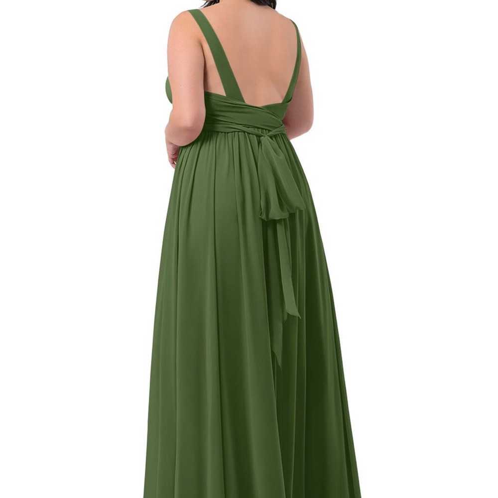 Olive Green Bridesmaid Dress - image 6