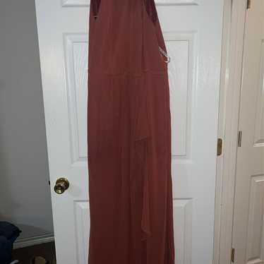 Davids Bridal High Neck Size 16 - image 1