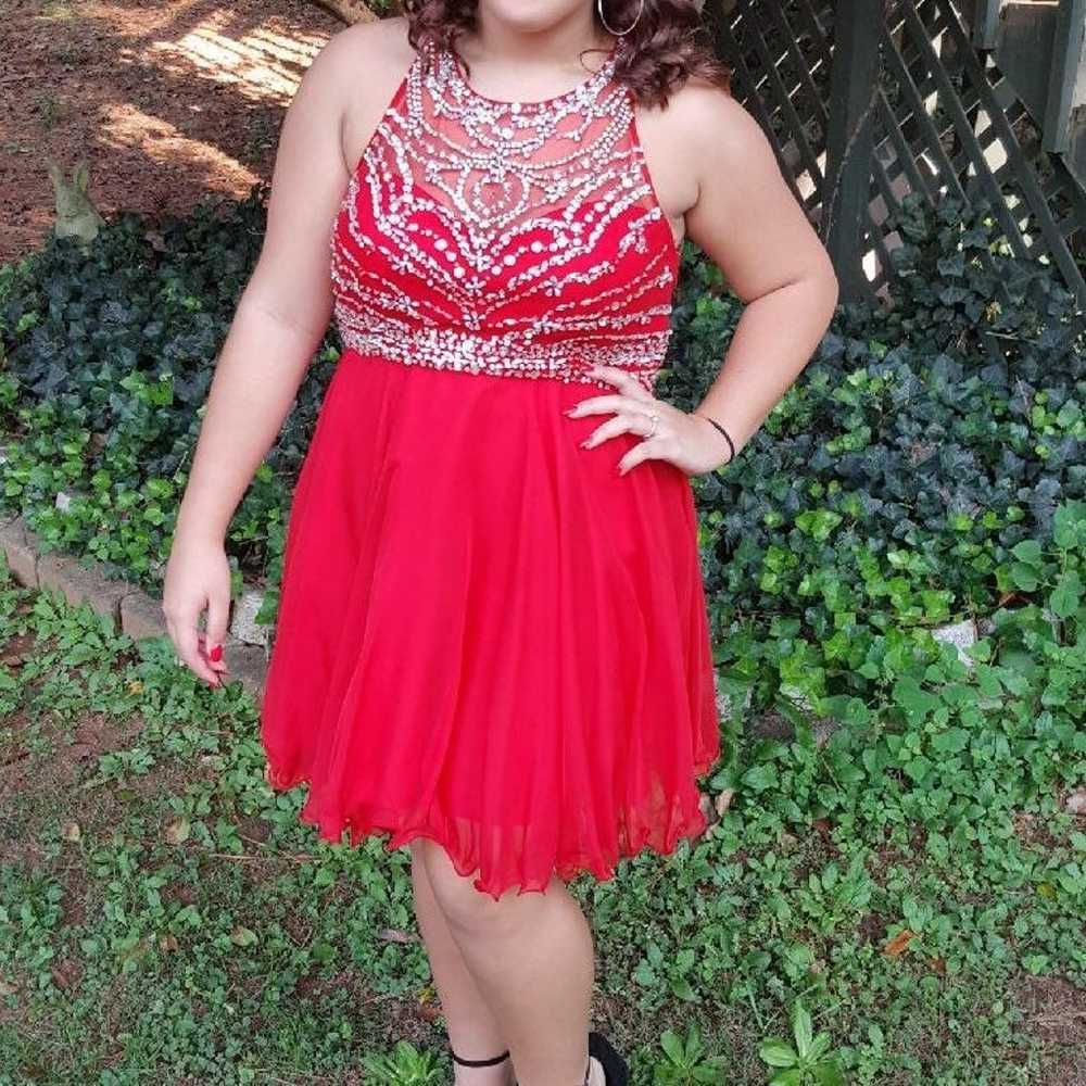 Red Homecoming dress - image 3