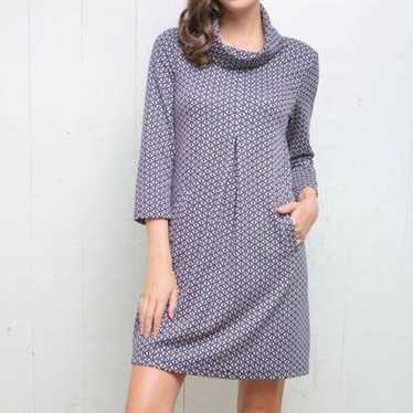 Tyler Boe Kim Cowl Tunic Mini Dress