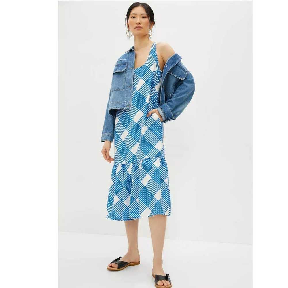 New Anthropologie Michaela Flounced Midi Dress $1… - image 4
