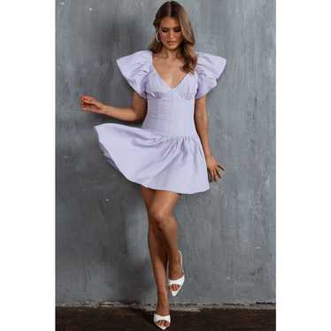One And Only Lavender Drop Waist Short Sleeve / XS - image 1