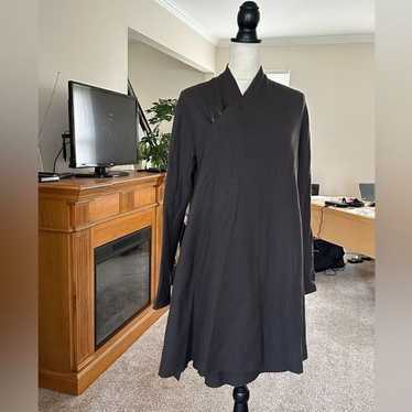 JNBY Grey Oversized Fit Long Sleeve Sweater Dress… - image 1