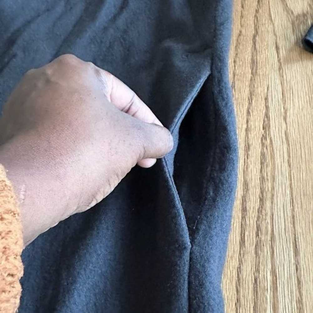 JNBY Grey Oversized Fit Long Sleeve Sweater Dress… - image 9