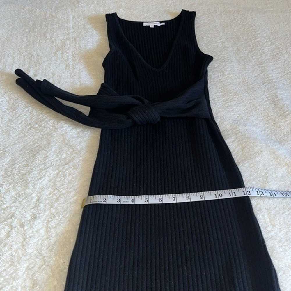 NWOT- Good American Black Belted Body Dress- Size… - image 3