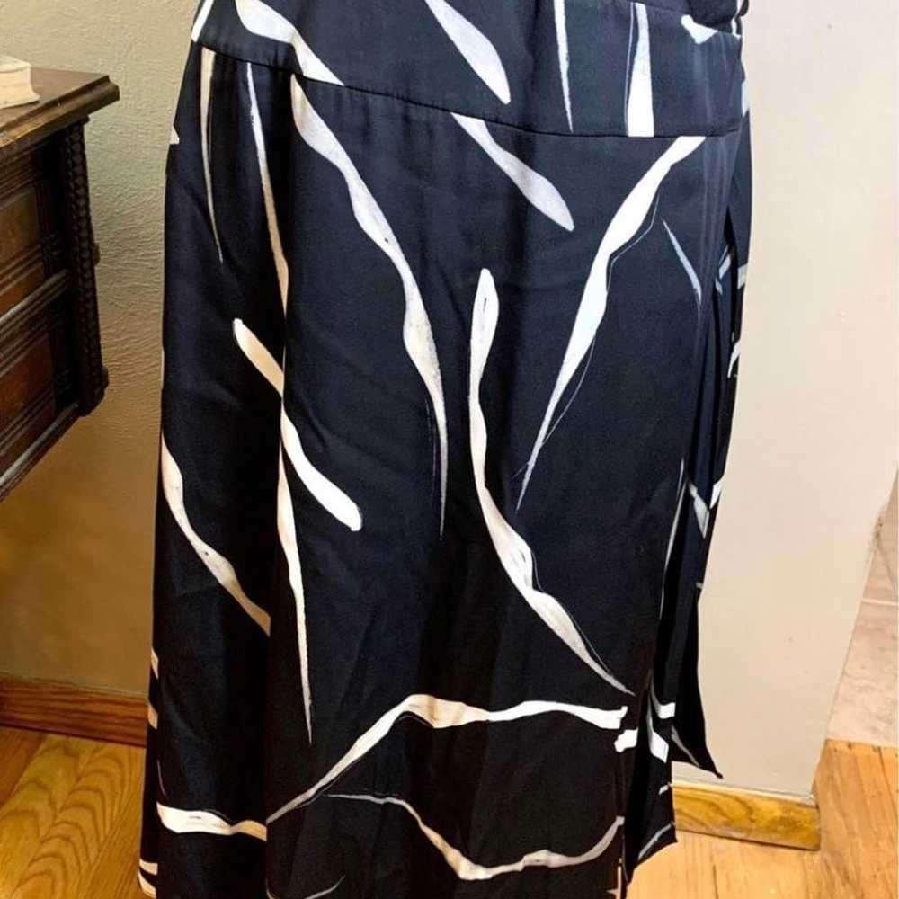 Diane Von Furstenberg Dress womans size 8 silk th… - image 3