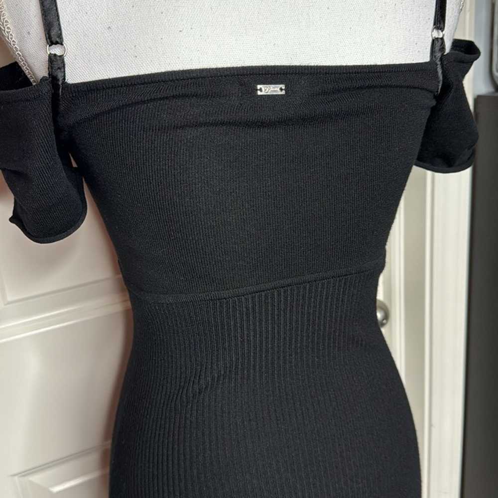 Black GUESS dress size Medium - image 5