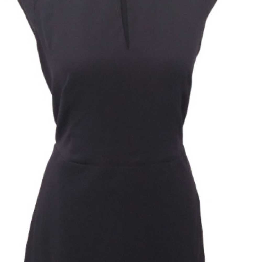 Michael Kors Lace Trimmed Crepe Dress Black Women… - image 3