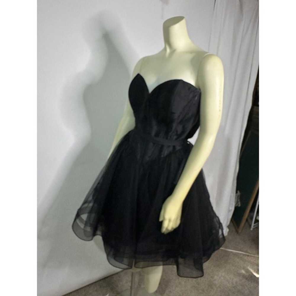 Alyce Paris Black corset short Homecoming Dress c… - image 1