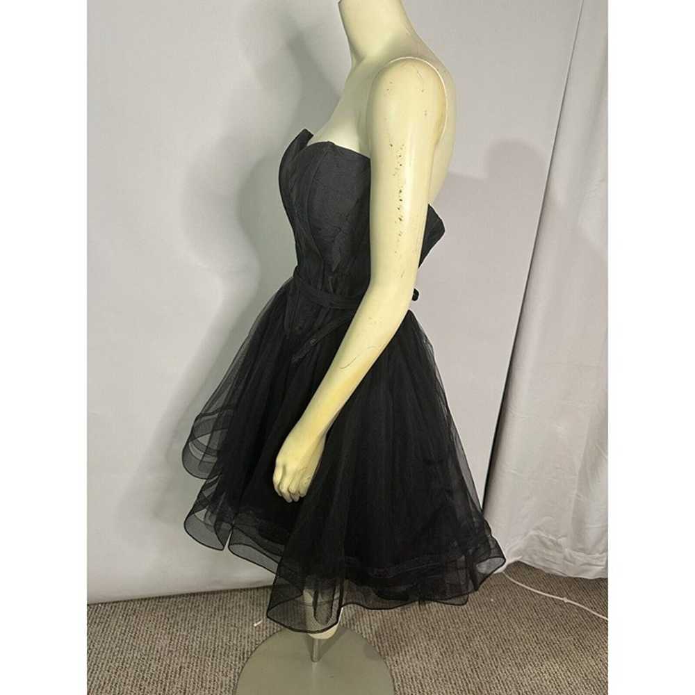 Alyce Paris Black corset short Homecoming Dress c… - image 2