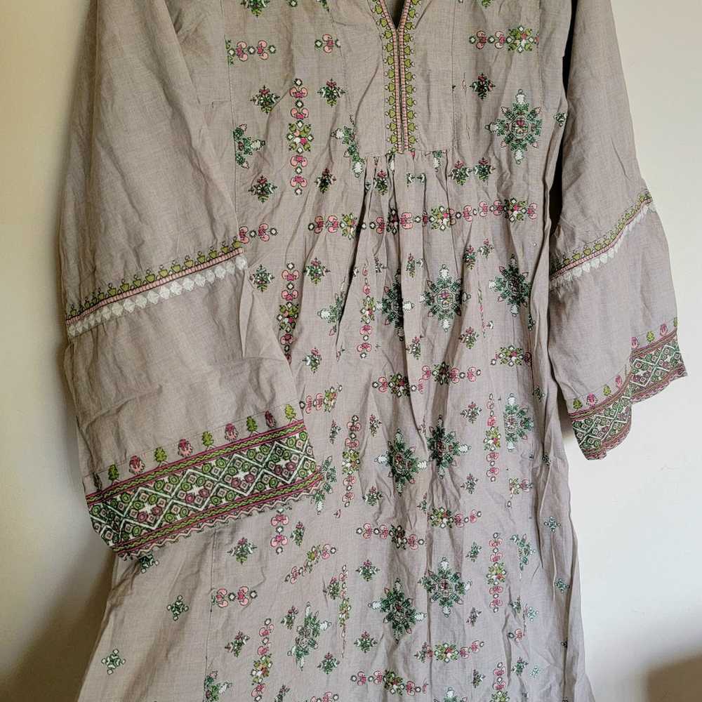 Pakistani Long Frok Style Dress - image 4