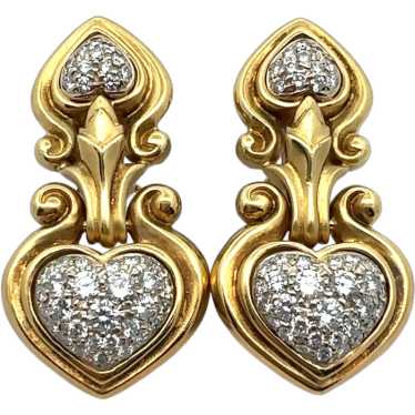 Seidengang 18K Yellow Gold Diamond Earring