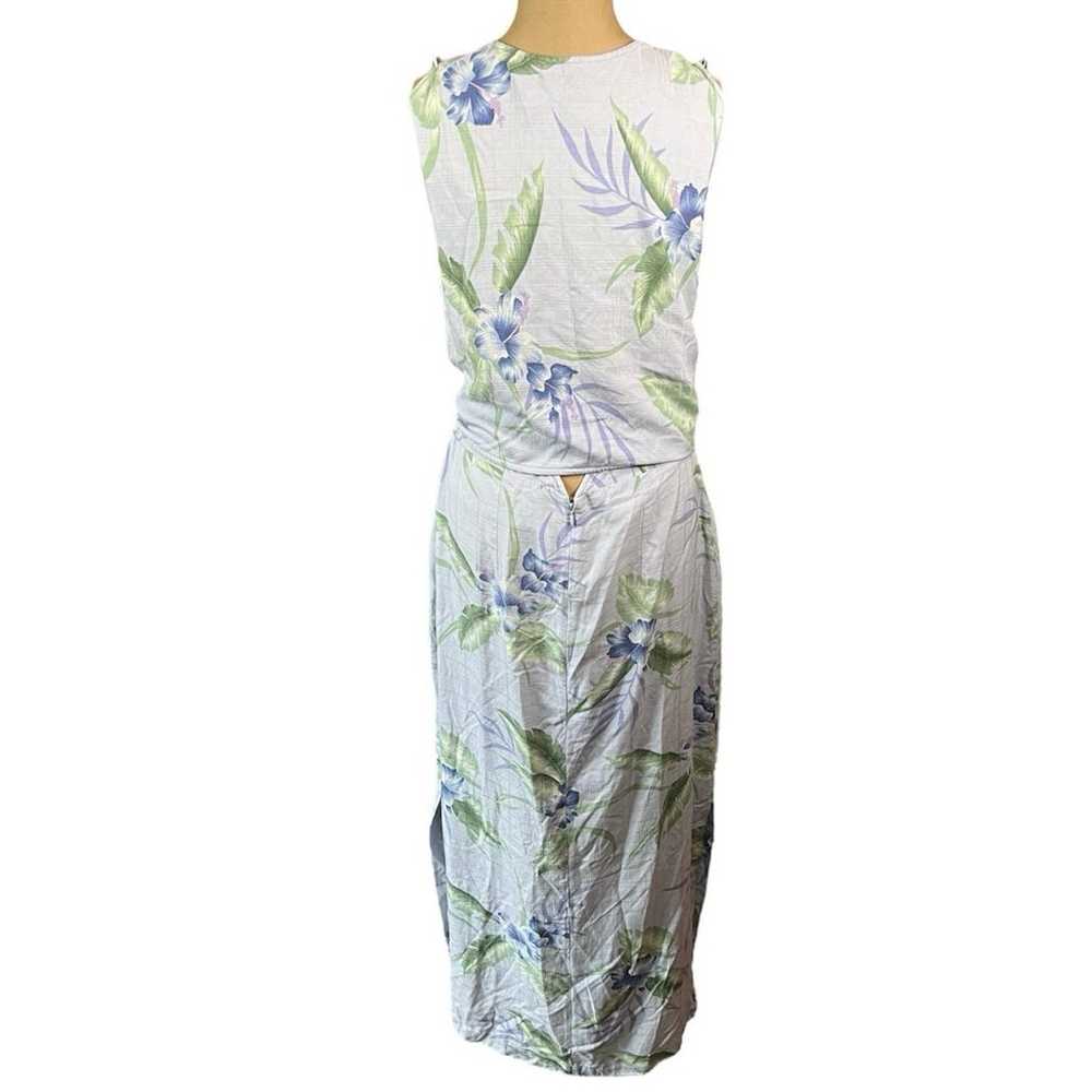TOMMY BAHAMA 100% Silk Hawaiian Dress 14 - image 8