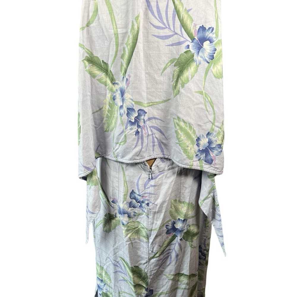 TOMMY BAHAMA 100% Silk Hawaiian Dress 14 - image 9