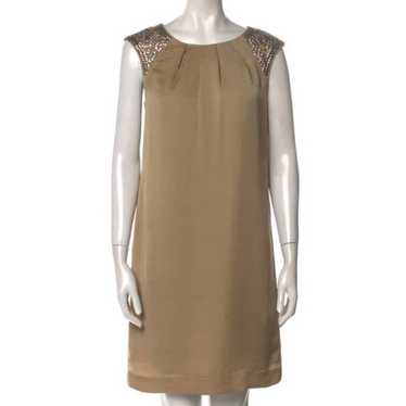 Tory Burch Shift Dress with Embellished Shoulders - image 1