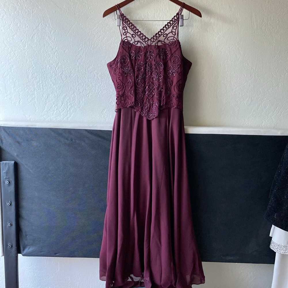 Burgundy Formal Dress - image 1