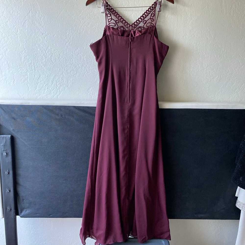 Burgundy Formal Dress - image 2