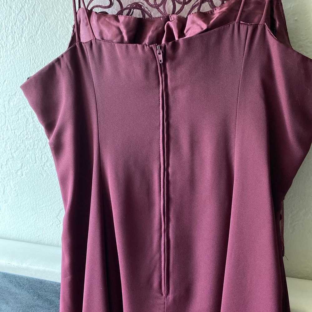 Burgundy Formal Dress - image 3