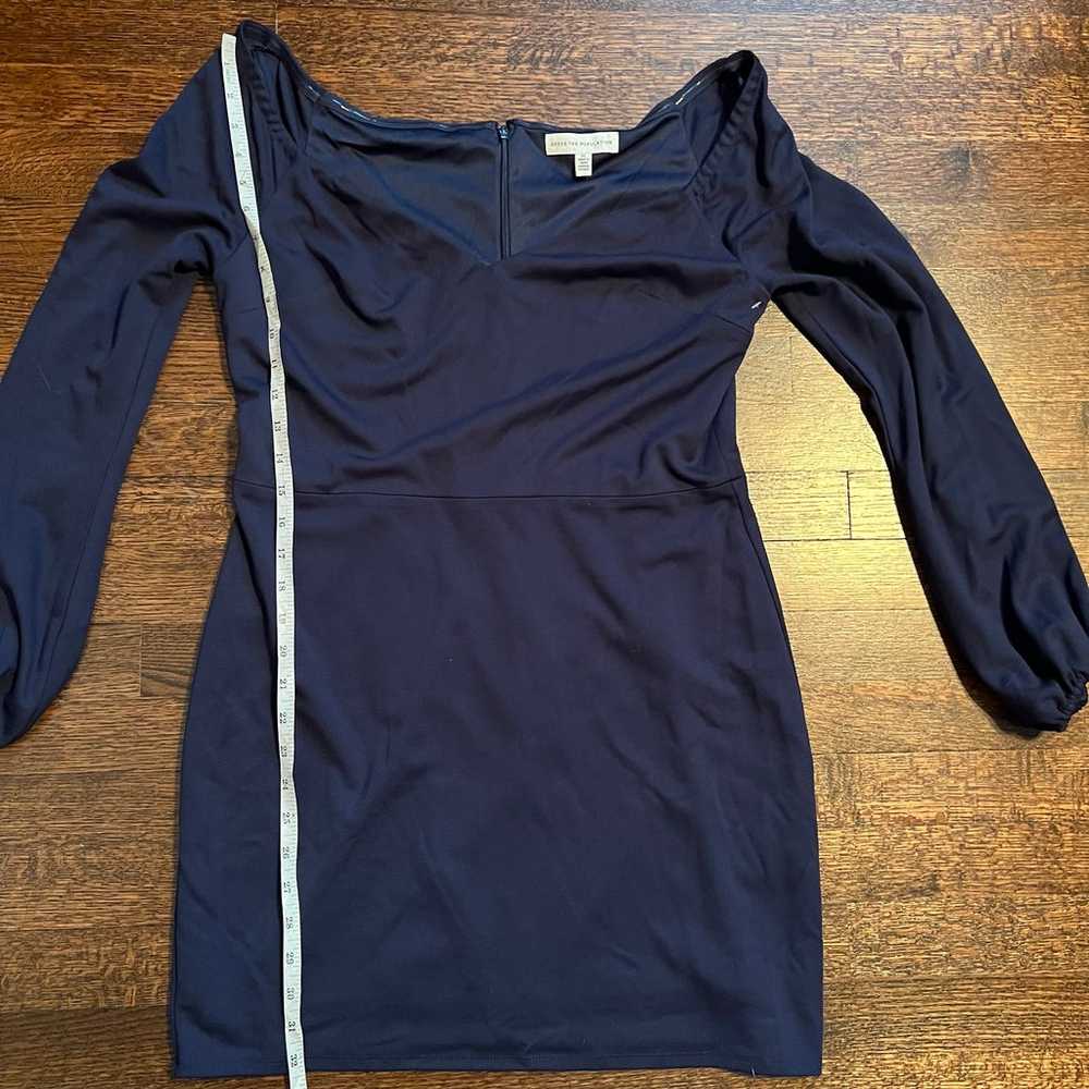 Dress the population size XL blue Esperanza mini … - image 7