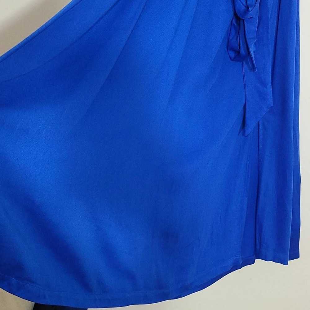 Eloquii Off The Shoulder Midi Dress Blue Size 14/… - image 4