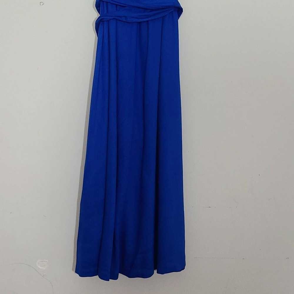 Eloquii Off The Shoulder Midi Dress Blue Size 14/… - image 7