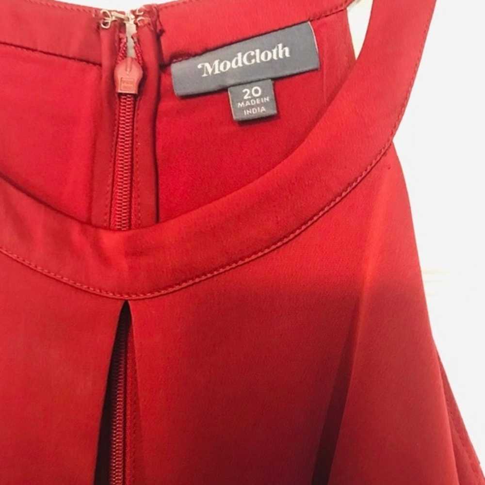 ModCloth Satin Best of Luxe Midi Dress Plus Size … - image 6