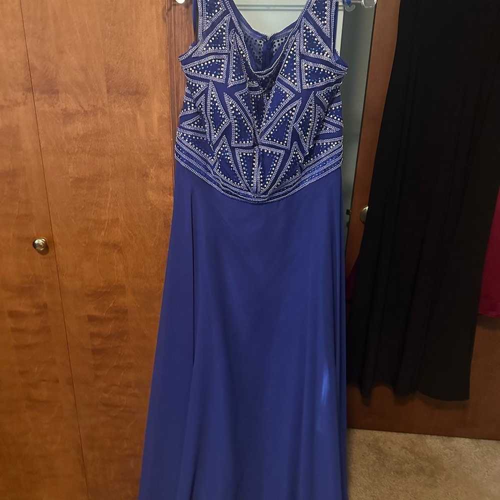 Royal Blue Prom Dress/Evening Gown - image 1