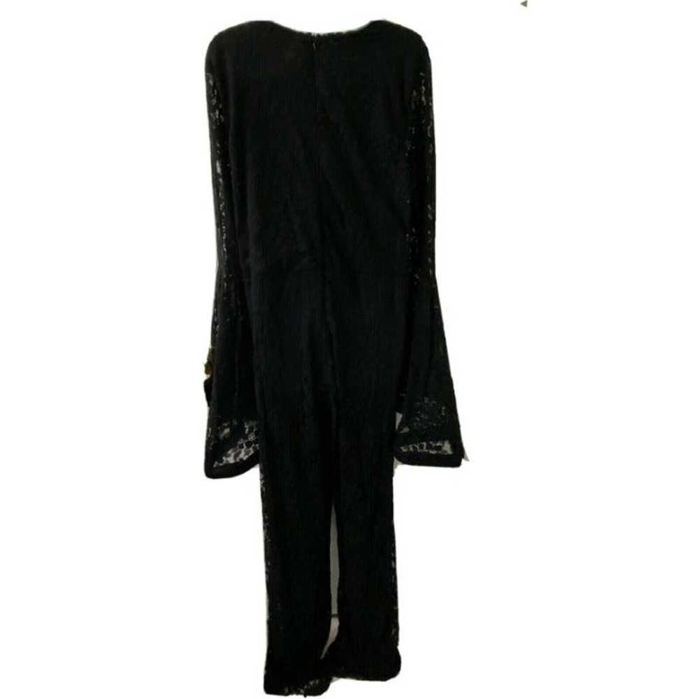 Karen-T Design Black Lace Jump Suit 3X - image 2