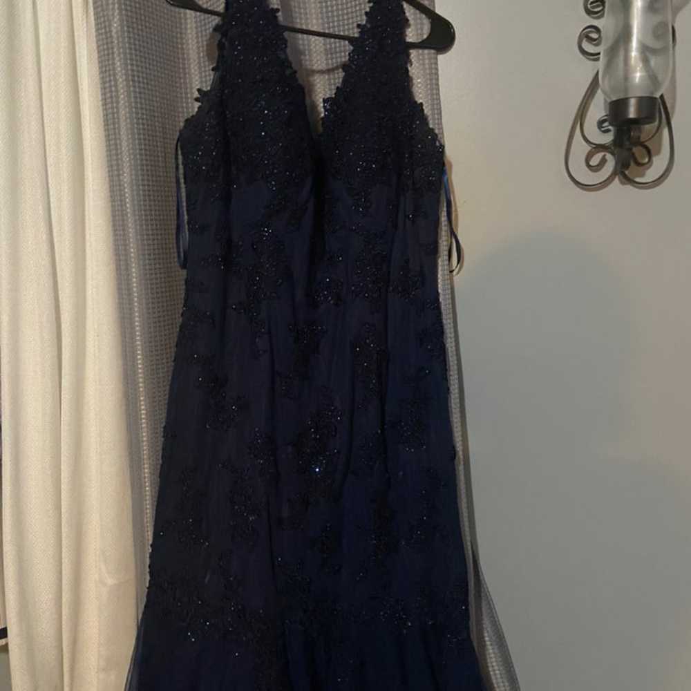 Long Blue Dress - image 1