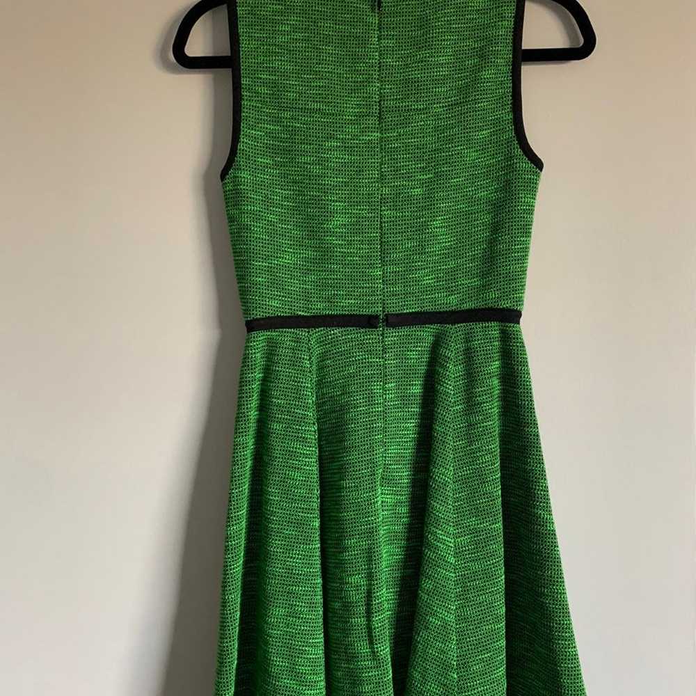 Tibi Green Black Kinitted Dress size 0 - image 2