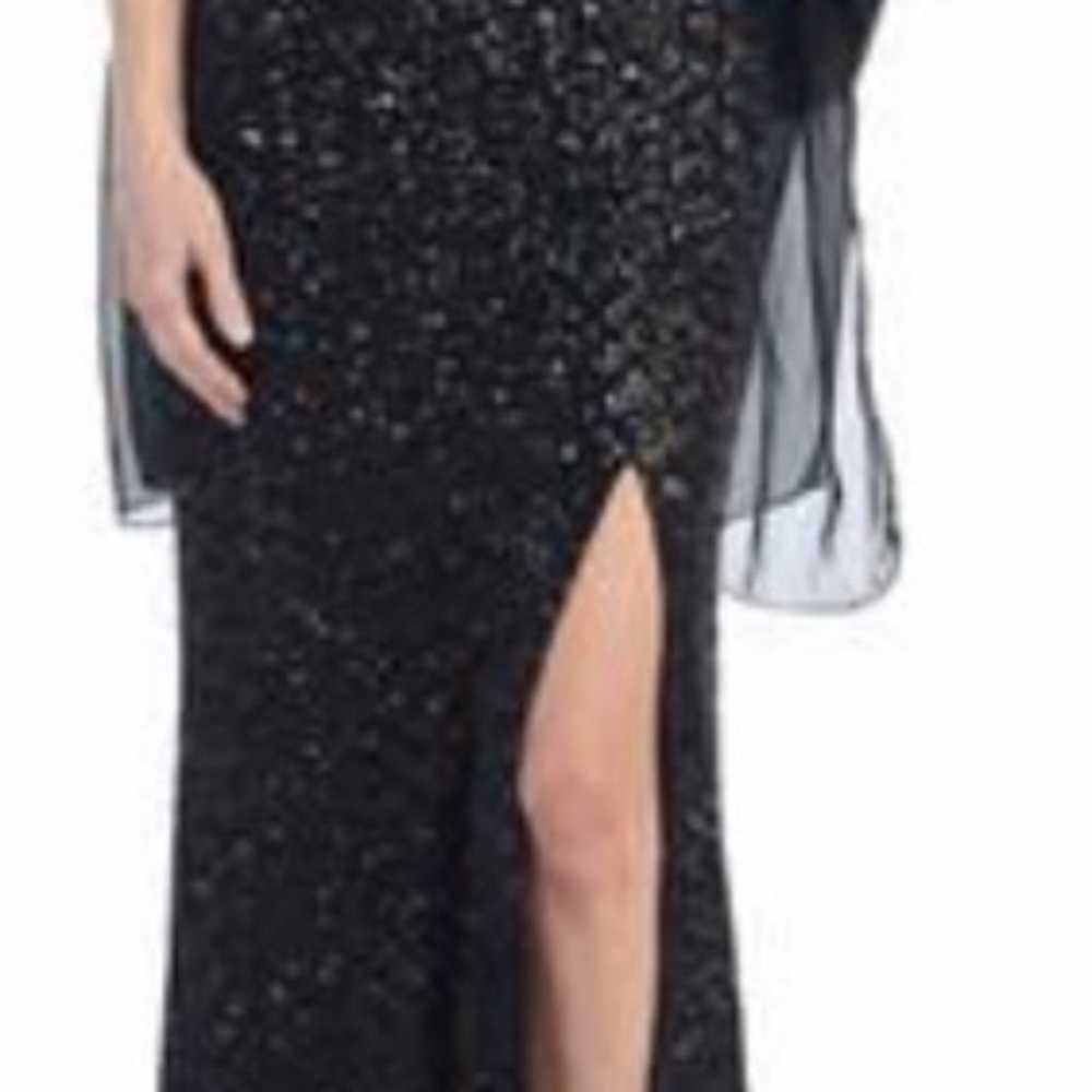 Beautiful black or blue sequin gown - image 2