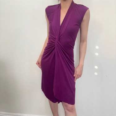 Yves Saint Laurent YSL purple dress - image 1