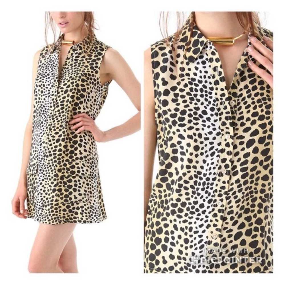 Equipment Femme Leopard Print Dress - image 1