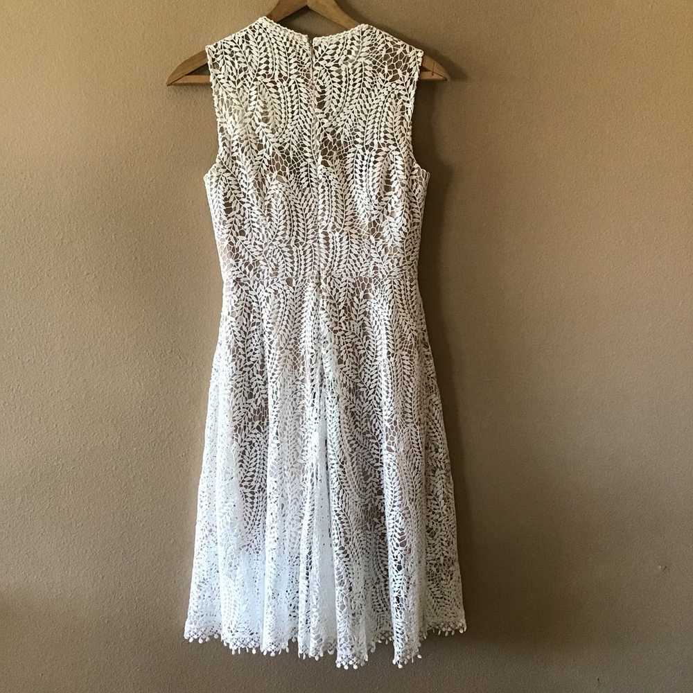 Dress the Population Off White Lace Shane Dress (… - image 2