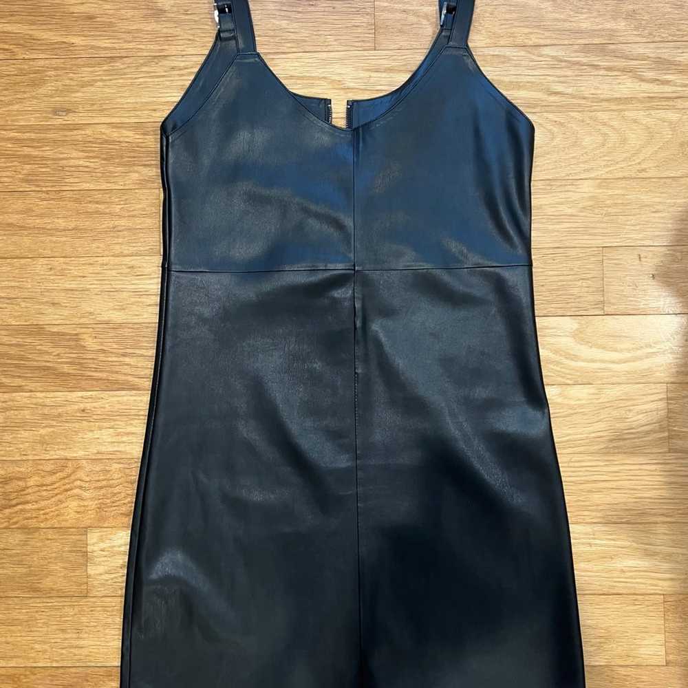 real leather italian dress - image 3