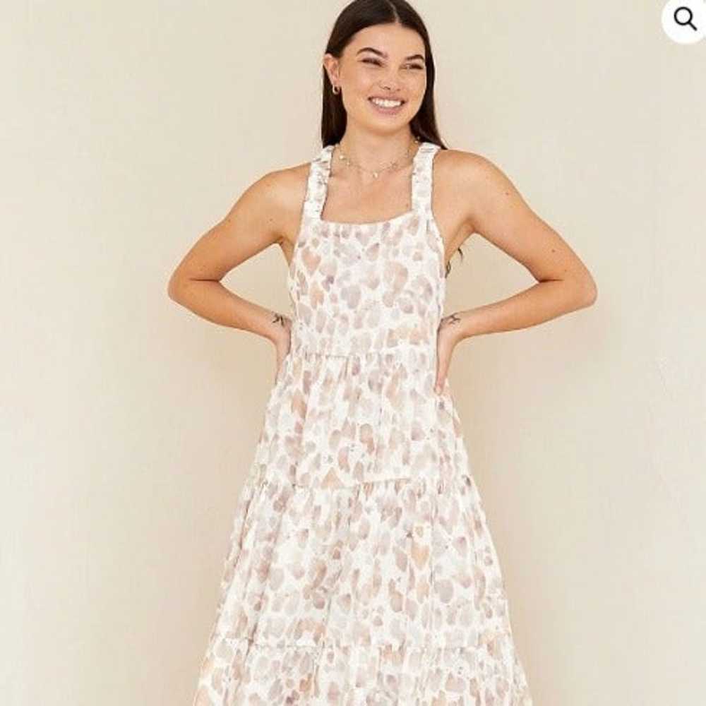 Bella Dahl | Scrunch Strap Tiered Midi Dress – Mo… - image 1