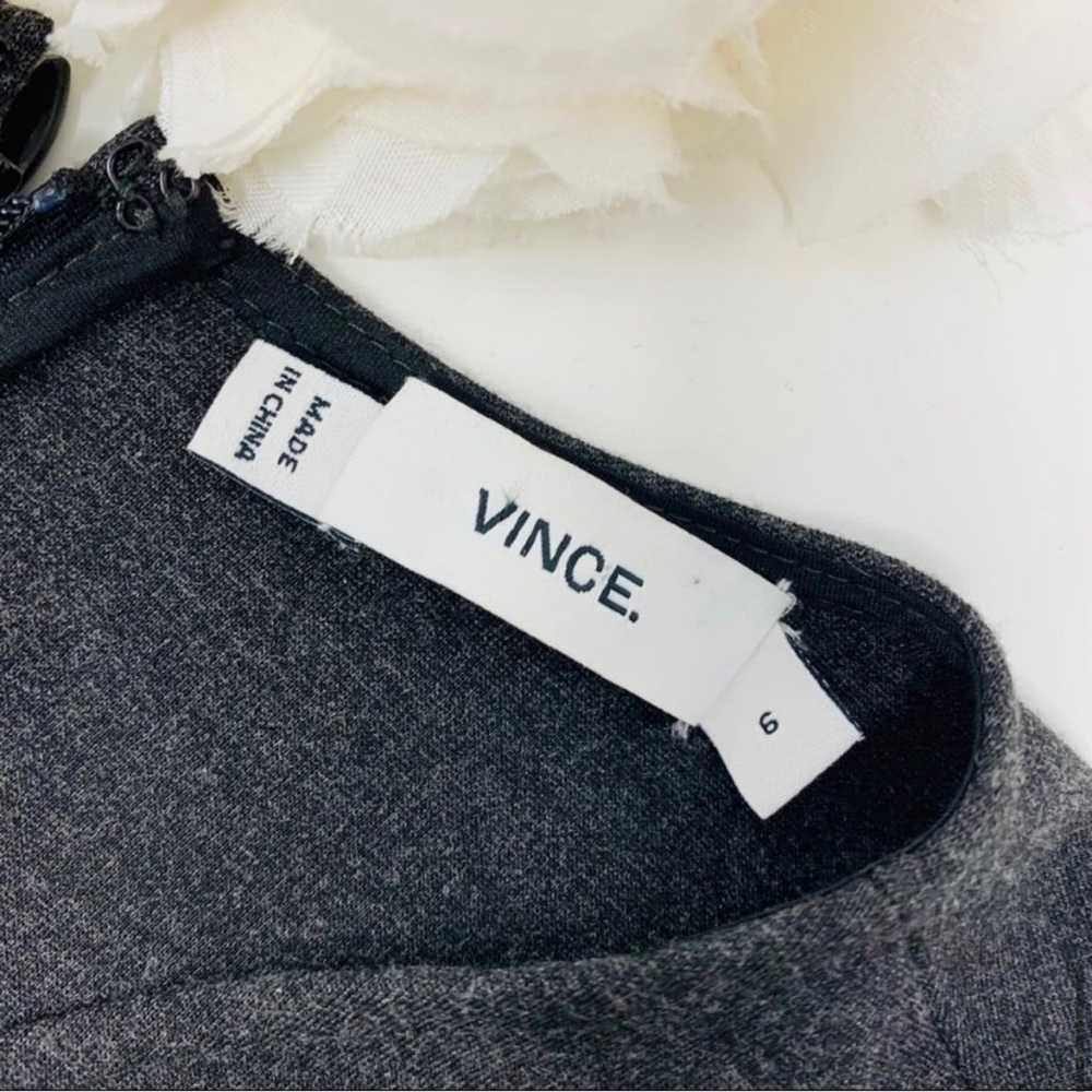 NEW Vince Pleated Gray Point Career Dress - image 10