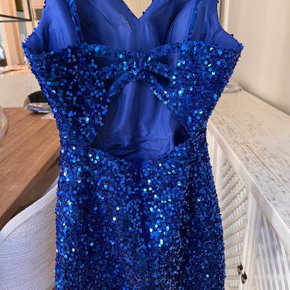 Royal Blue Hoco Dress - image 2
