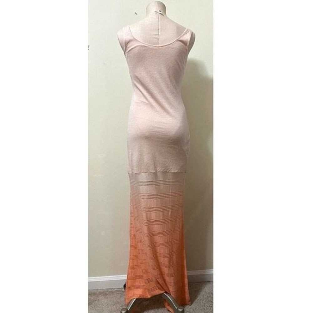 Victoria's Secret Linen Blend Orange Ombre Maxi D… - image 9