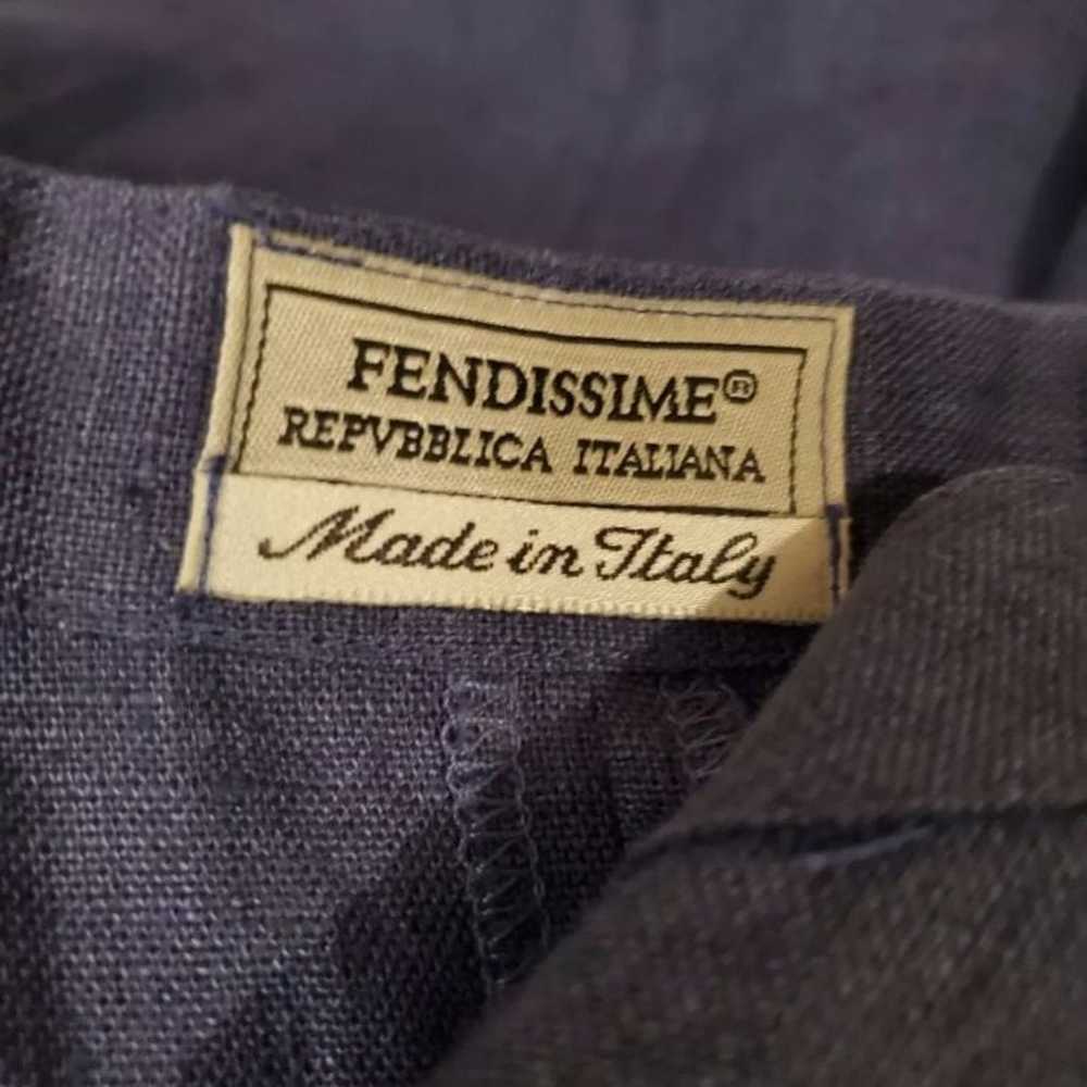 Fendissime By Fendi Made In Italy Vintage Blue Li… - image 7