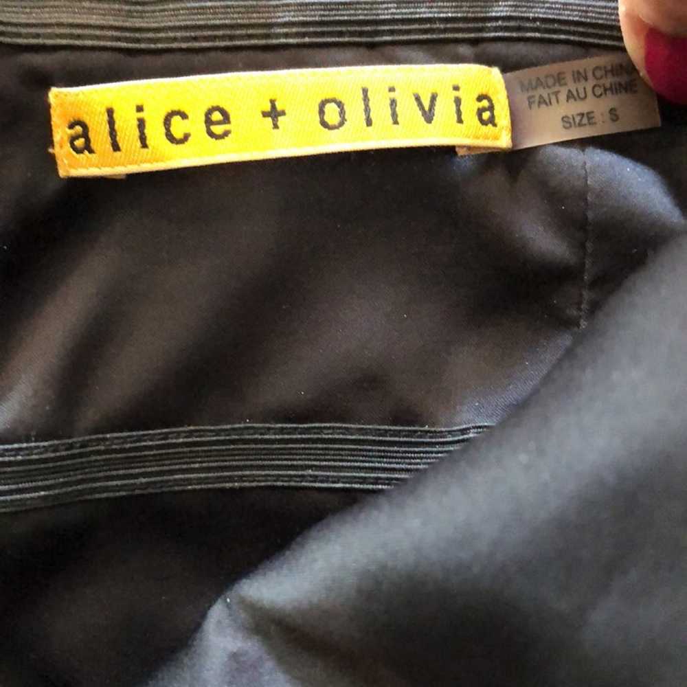 alice + olivia Black Formal Dress Size S - image 7