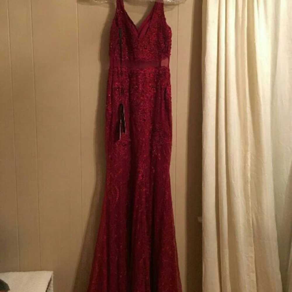 Maroon Prom Dress - image 2